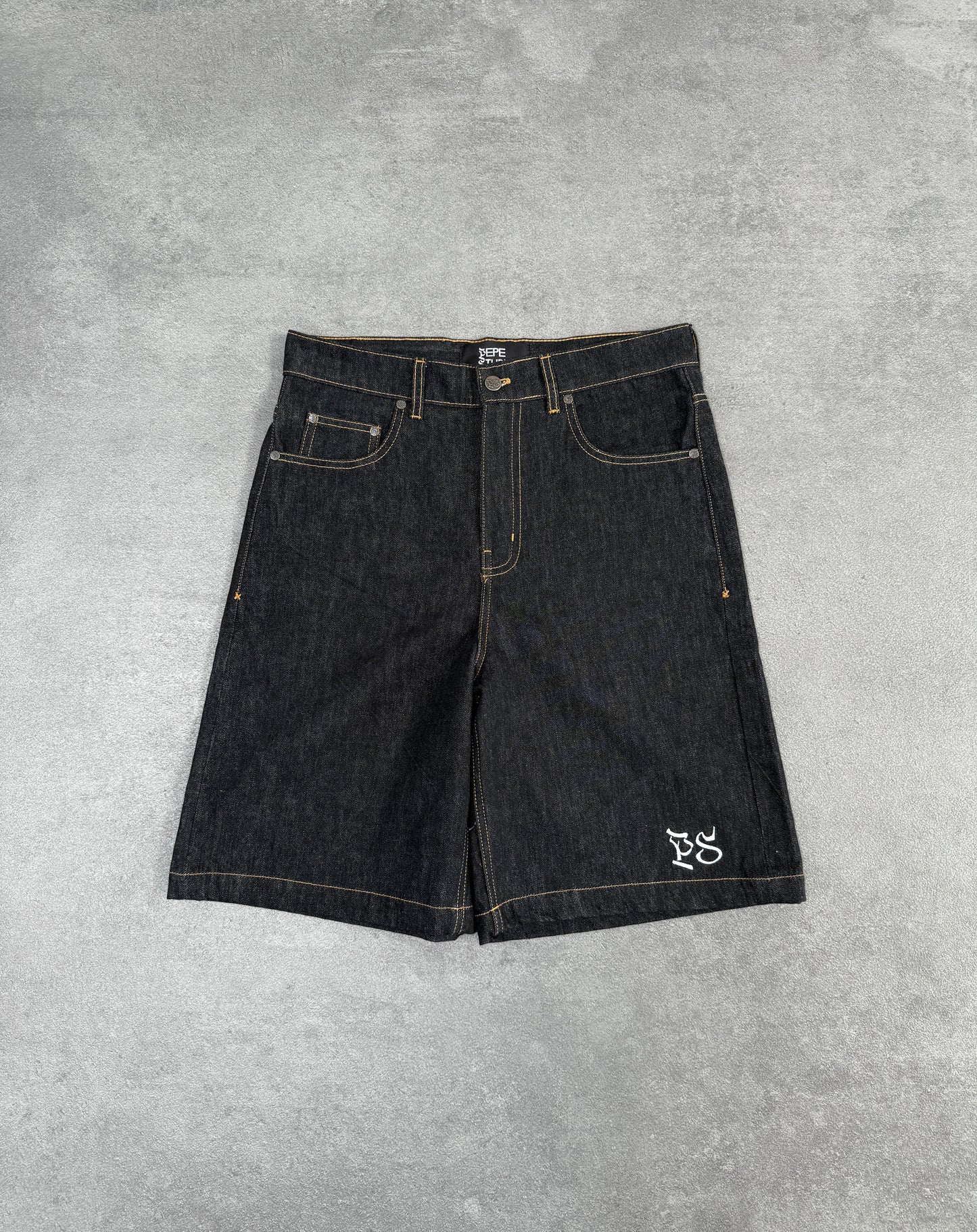 DARK RAW SELVEDGE SHORTS