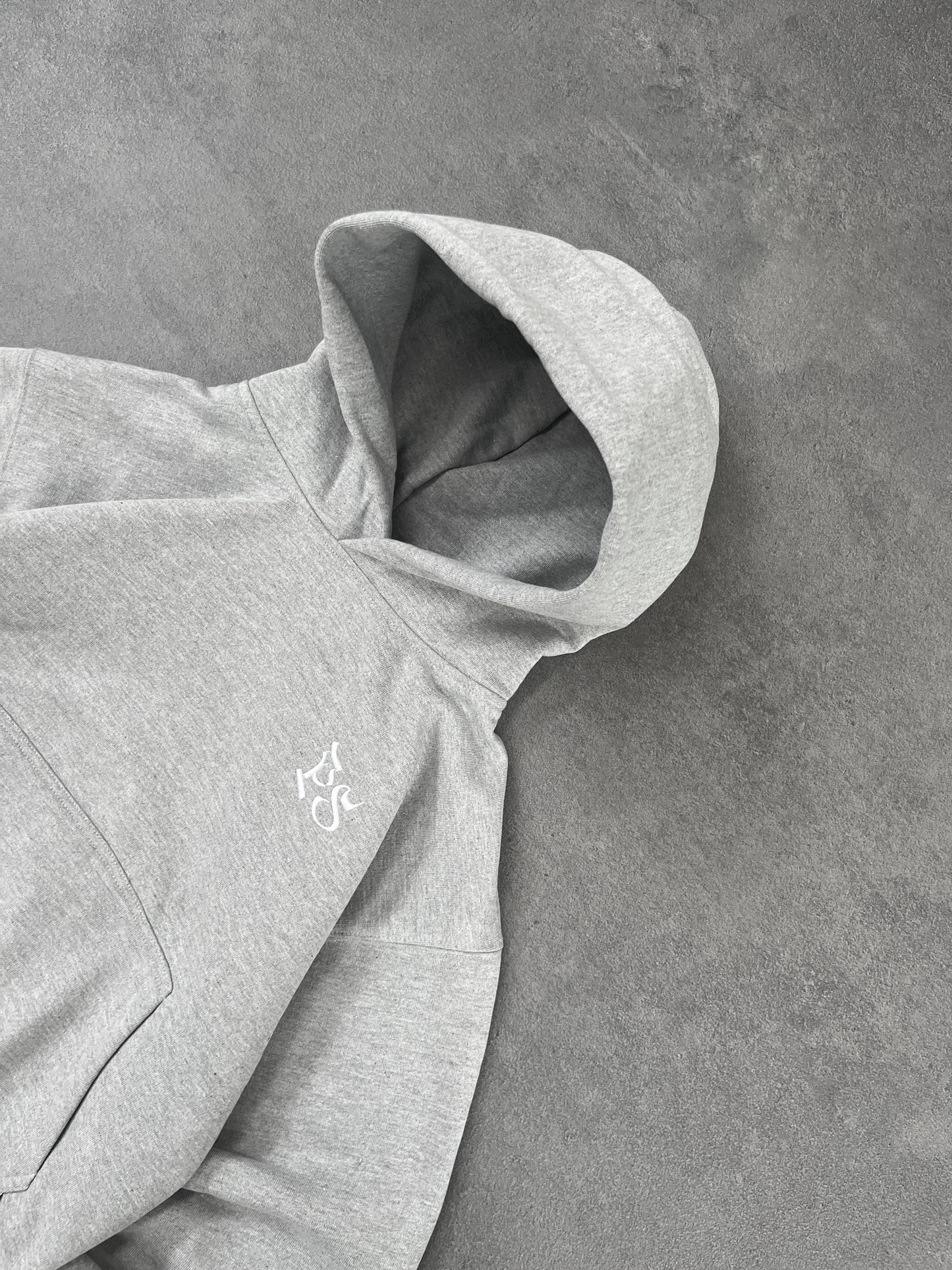 OG GRAY BOXY HOODIE