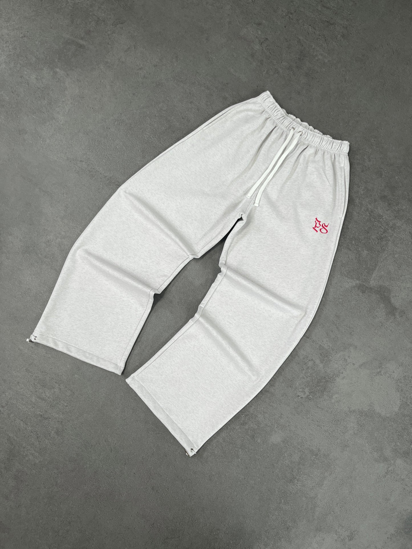 LIGHT GRAY BAGGY TROUSER