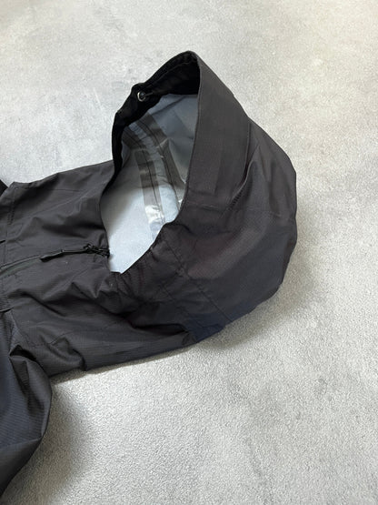 BLACK RIPSTOP RAIN JACKET