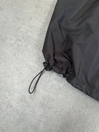 BLACK RIPSTOP RAIN JACKET