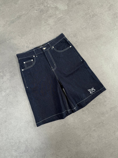 DARK BLUE SELVEDGE SHORTS
