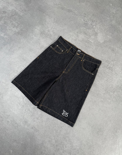 DARK RAW SELVEDGE SHORTS