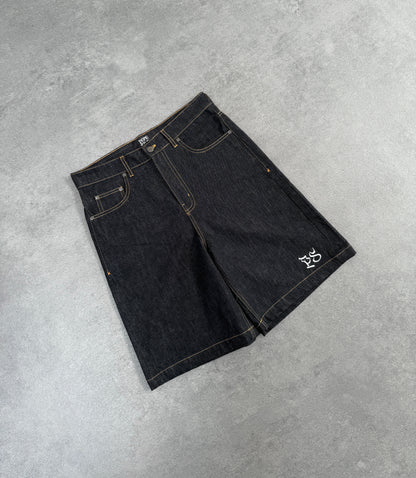 DARK RAW SELVEDGE SHORTS