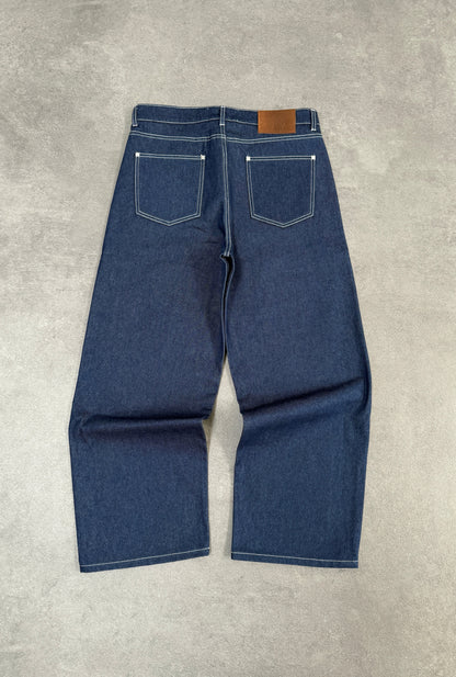 LIGHT BLUE RAW DENIM PANT