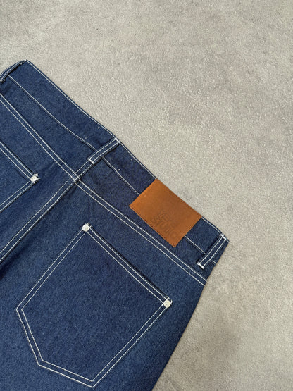 LIGHT BLUE RAW DENIM PANT