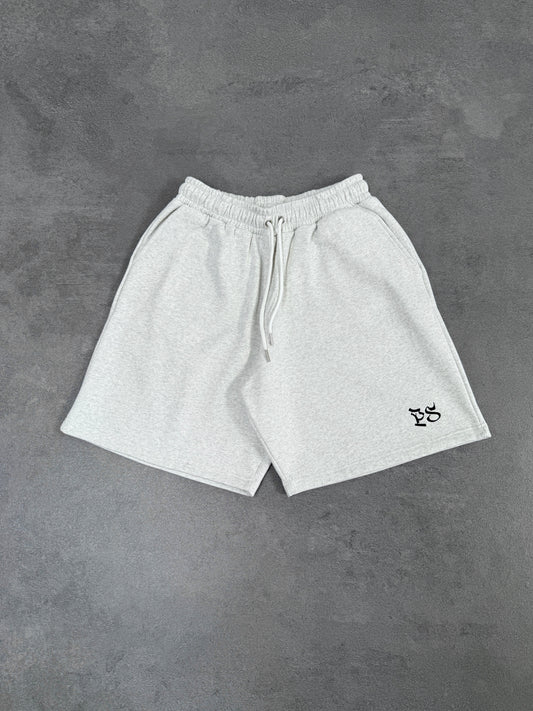 LIGHT GRAY SWEATS SHORTS