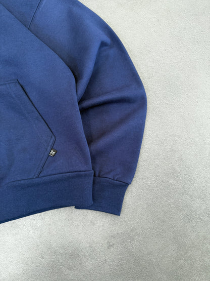NAVY ZIP-HOODIE