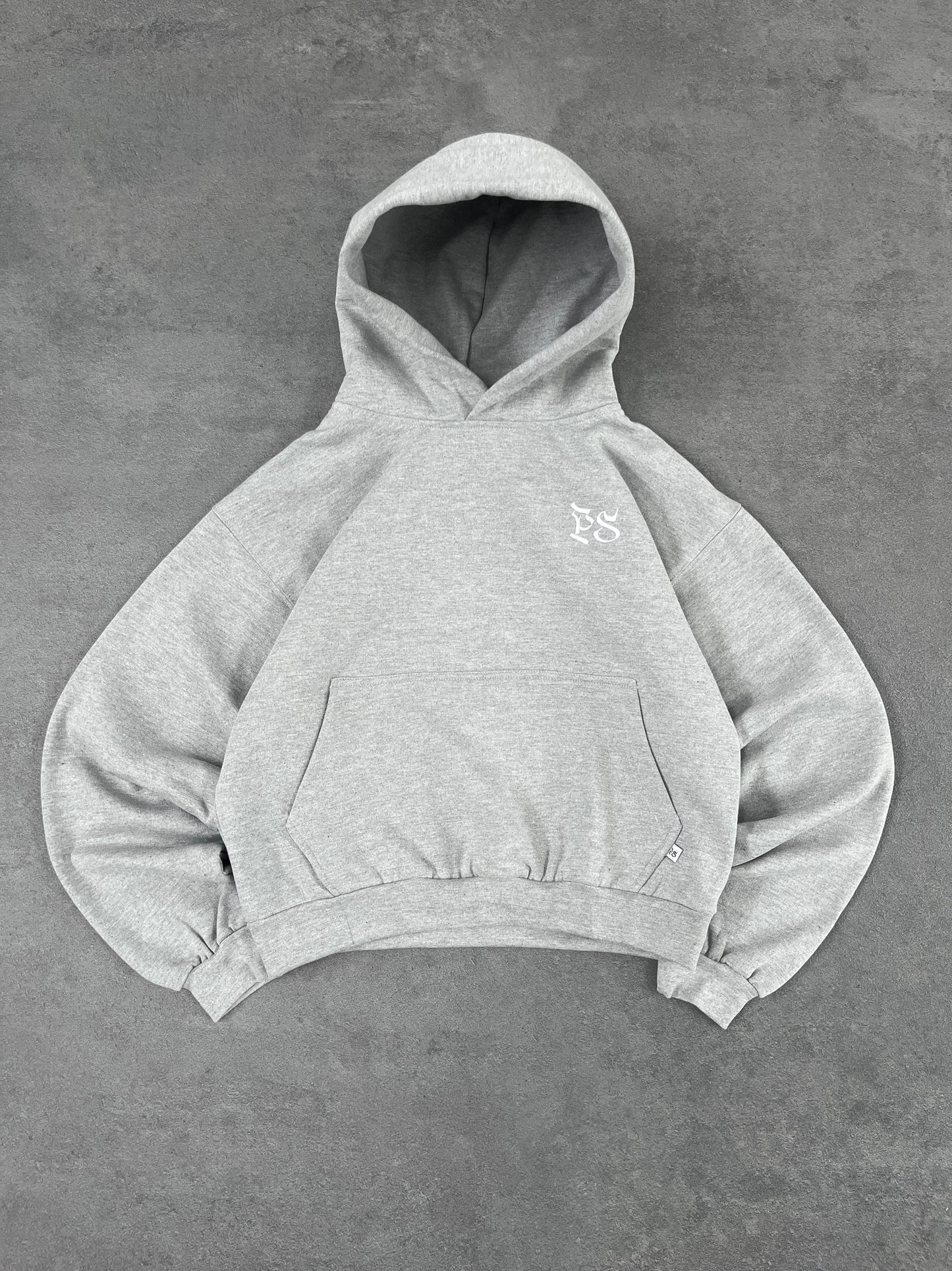 OG GRAY BOXY HOODIE